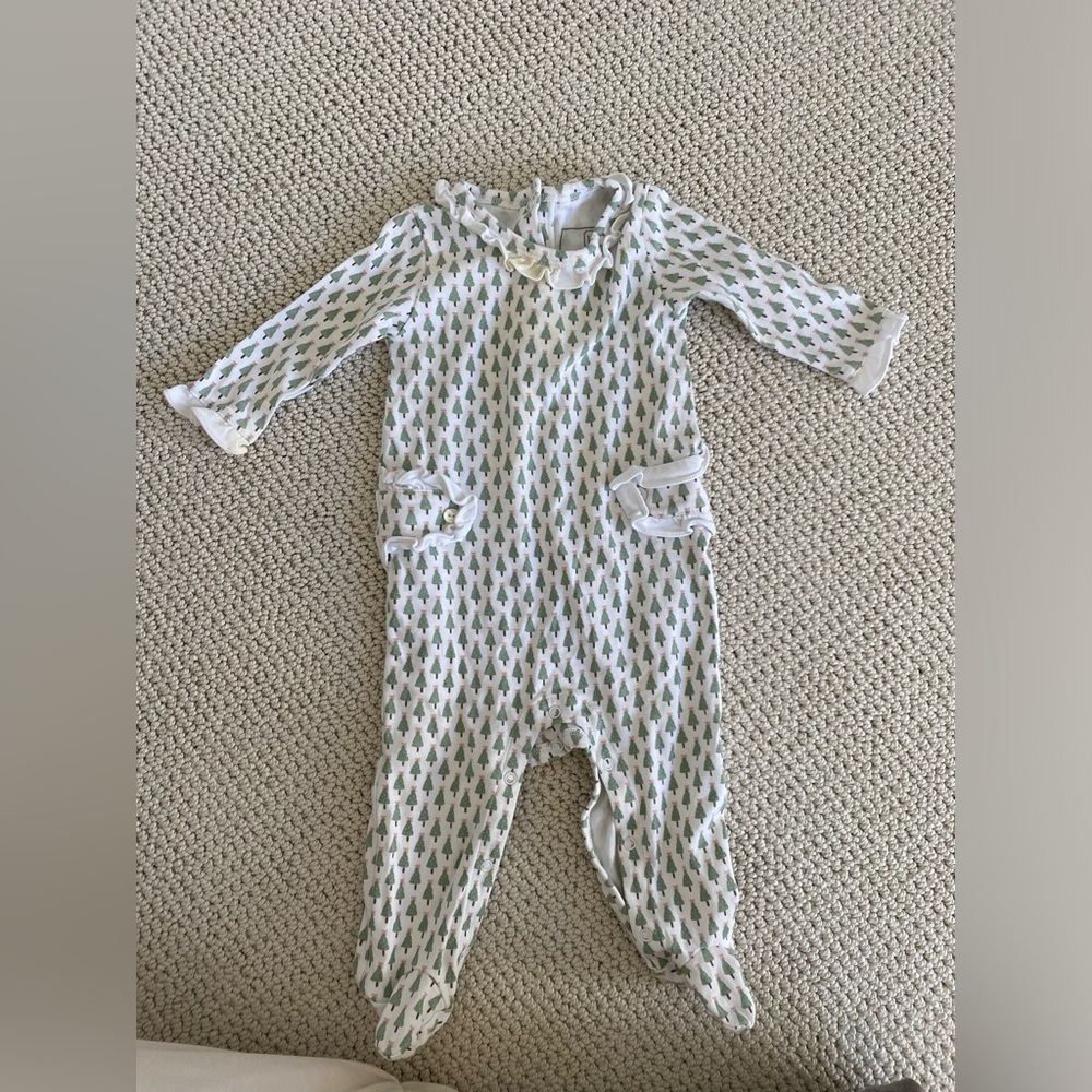 100% Pima cotton Christmas footie